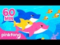 Baby Shark Doo Doo Doo 60 Min |  Compilation | Baby Shark Remix | Pinkfong Baby Shark