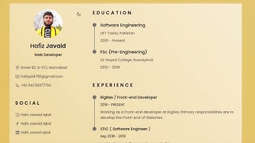Responsive Portfolio Website in React JS | Resume in React JS |  Fully Customizeable | ReactJS 2022