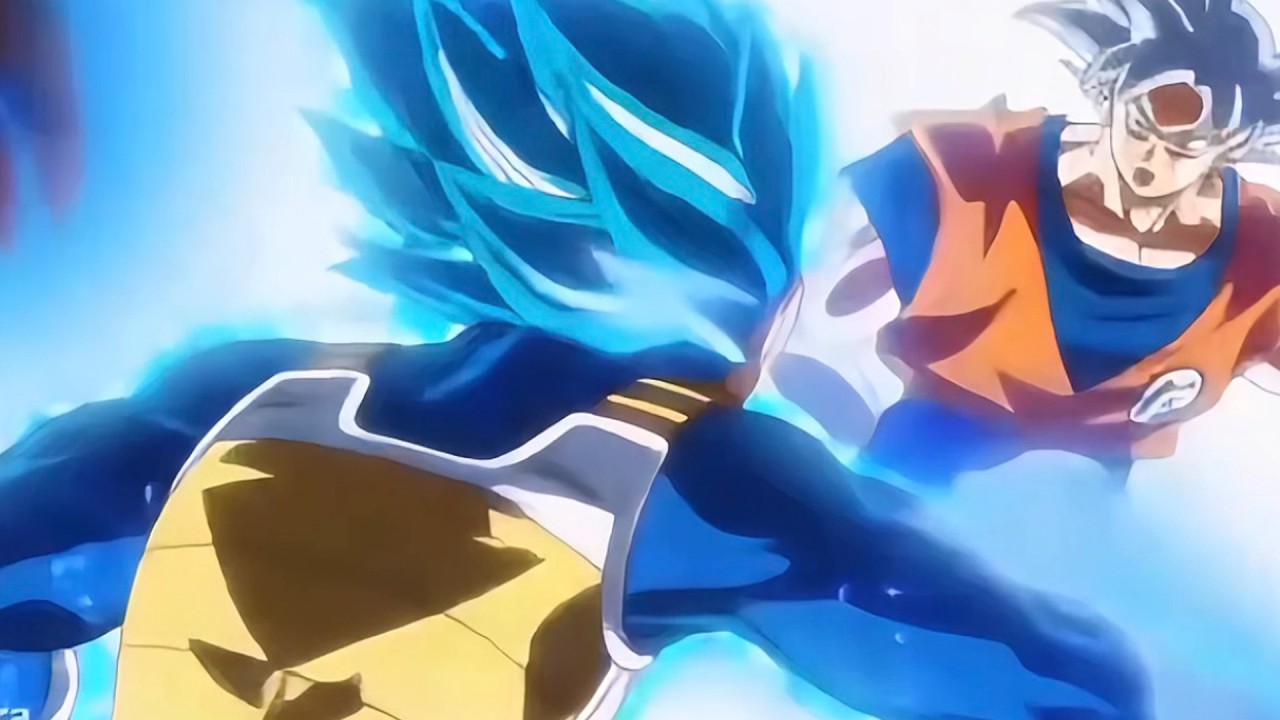 Dragon Ball Super Ultra Instinct Goku Vs Super Saiyan Blue Evolution Vegeta Alternate Battle!