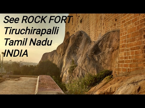 Rock Fort Temple, Tiruchirapalli, Tamil Nadu, INDIA