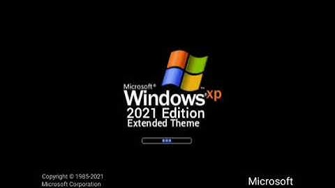 Windows XP 2021 Edition Extended Theme