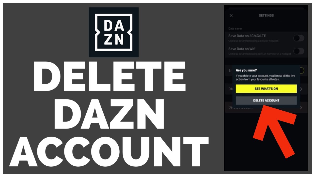 How to Delete Your DAZN Account 2023? Cancel DAZN Subscription