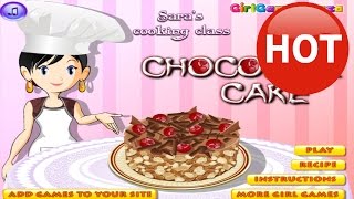 Sara's Cooking Games - Sara's Chocolate Cake screenshot 1