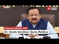Harsh vardhan quits politics veteran bjp leader harsh vardhan steps back from active politics