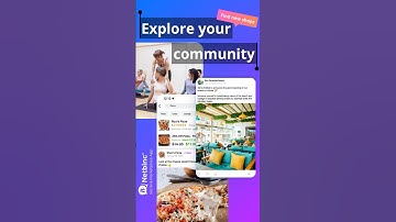 Social media for local community. Discover small businesses, special discounts, and friends #netbinc