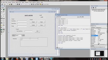 Cara Membuat Database (buku)  yang simpel Menggunakan Visual Basic 6.0