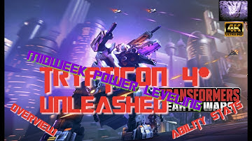 Trypticon 4* Unleashed- Transformers Earth Wars- TFEW 4K UHD