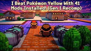 I Beat Pokémon Yellow With 41 Mods Installed! (Gen 1 Recomp) screenshot 5