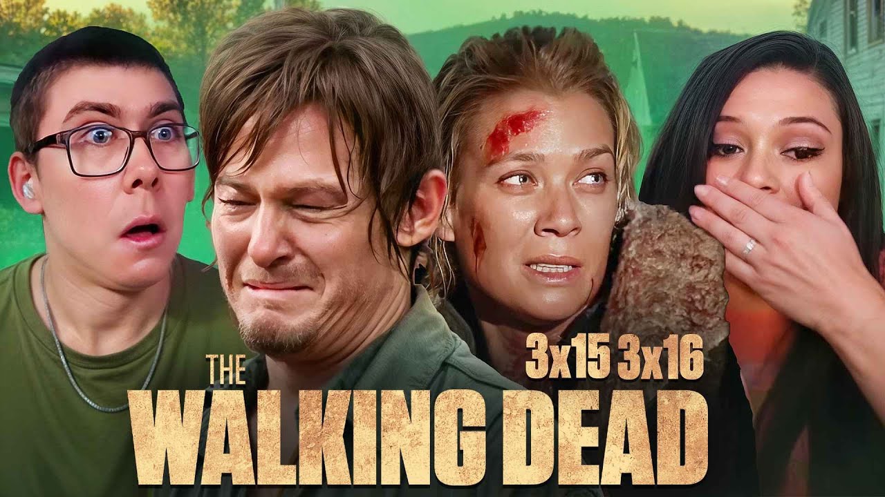 The Walking Dead 3x15 & 3x16 Reaction | Season 3 Finale |First Time Watching|