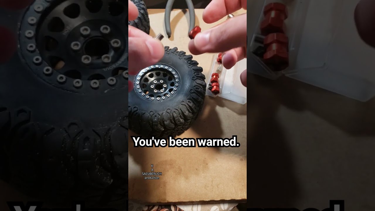 After Market Rc Wheel Warning