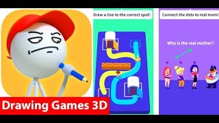 Drawing Games 3D - 1 -50 Levels Gameplay screenshot 4