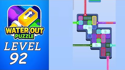 Water Out Level 92 Walkthrough