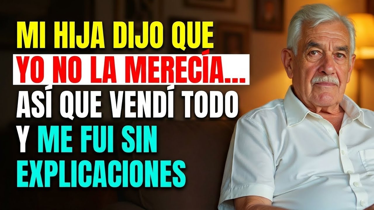 Mi hija dijo que no me necesitaba… así que vendí todo y me fui sin explicaciones ”