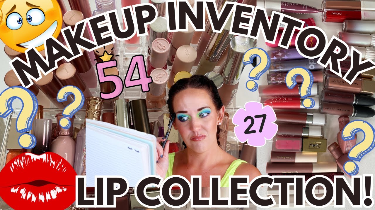 📝 HUGE 170+ Lip Product Collection! 2025 Makeup Inventory 📊