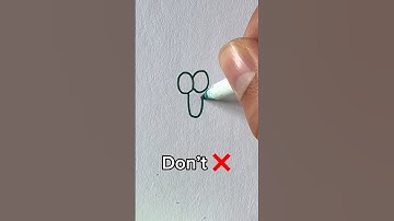 How to Draw Squidward #shorts