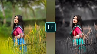 Urban black tone Lightroom photo editing//preset download free//