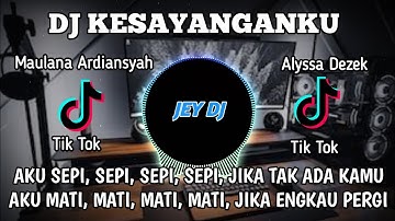 DJ AKU SEPI JIKA TAK ADA KAMU REMIX | FULL BASS TERBARU VIRAL TIK TOK