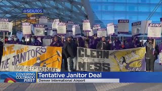 Union: DIA Janitor Strike Ends With 'Historic' Agreement