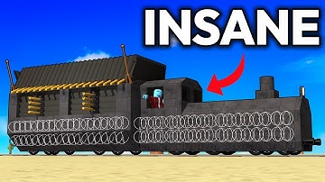 I Built an OVERPOWERED Armored Train in Dead Rails