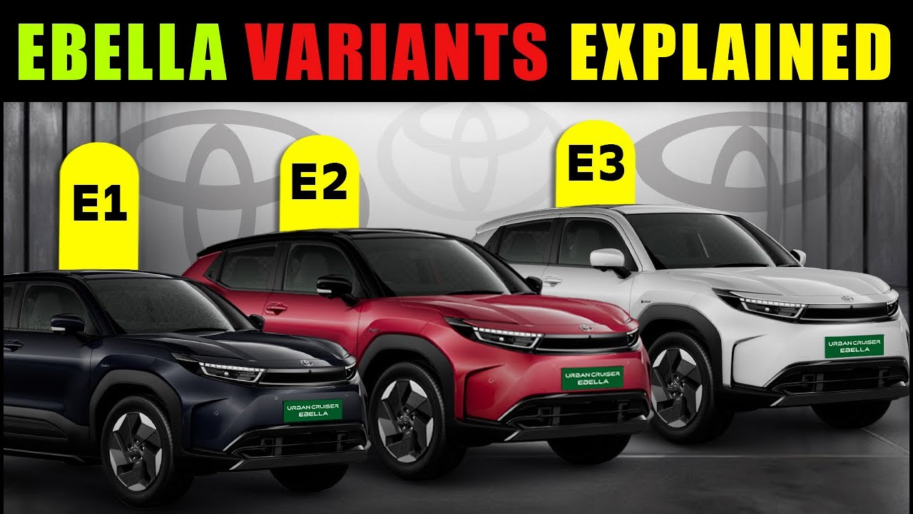 TOYOTA UC EBELLA VARIANTS EXPLAINED | Toyota Ebella EV Best Variant to Buy