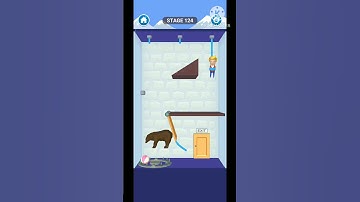Rescue cut rope puzzle game level 124#Short#Shorts#shortsfeed#rescue#viral#trending#gaming#gameplay