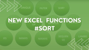 #SORT funksiyası necə işləyir? | Exceldə yeni #funksiyalar