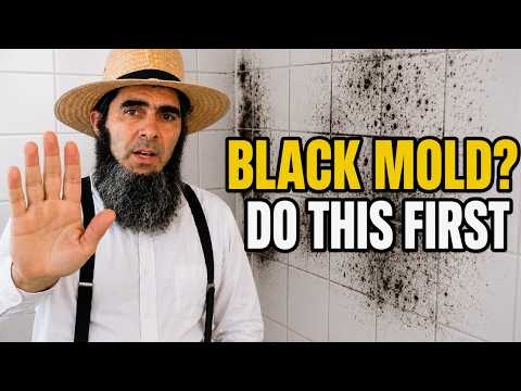 Black Mold... How To Kill Toxic Mold for a Few Dollars