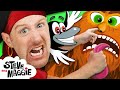 Halloween pirate bigfoot and more from steve and maggie  robot story for kids  sea animals story