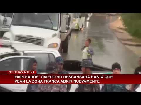 Protests continue in Oviedo demanding the reopening of the free trade zone