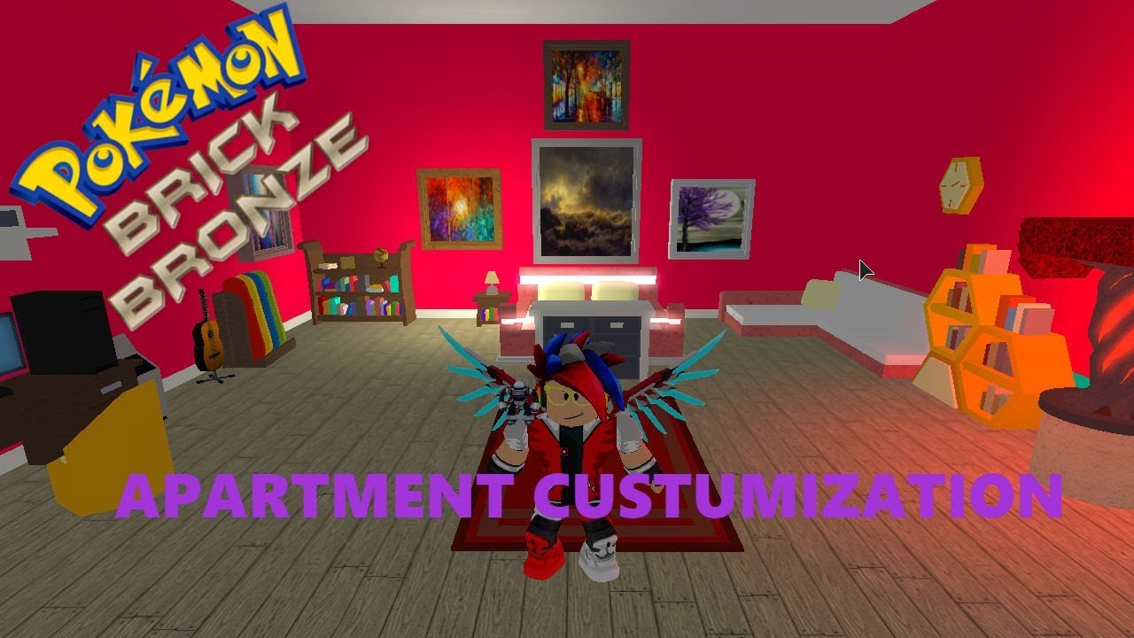 POKEMON BRICK BRONZE APARTMENT CUSTOMIZATION!!!