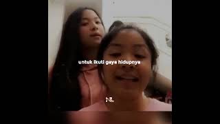 Download Lagu Momen bernadya nyanyi bareng kakaknya🤩 Netizen: bikin album sendiri ga😭 #cover #bernadya MP3