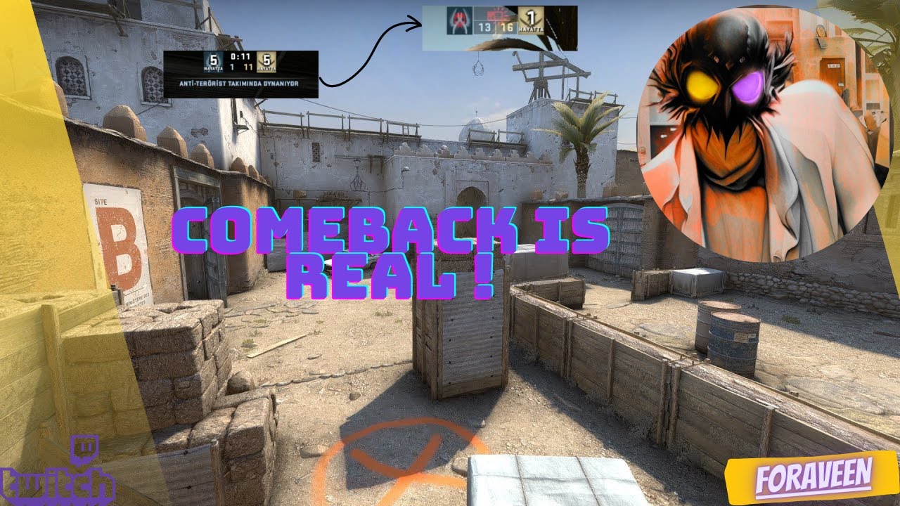 Epic Comeback - Cs Go #twitch - YouTube