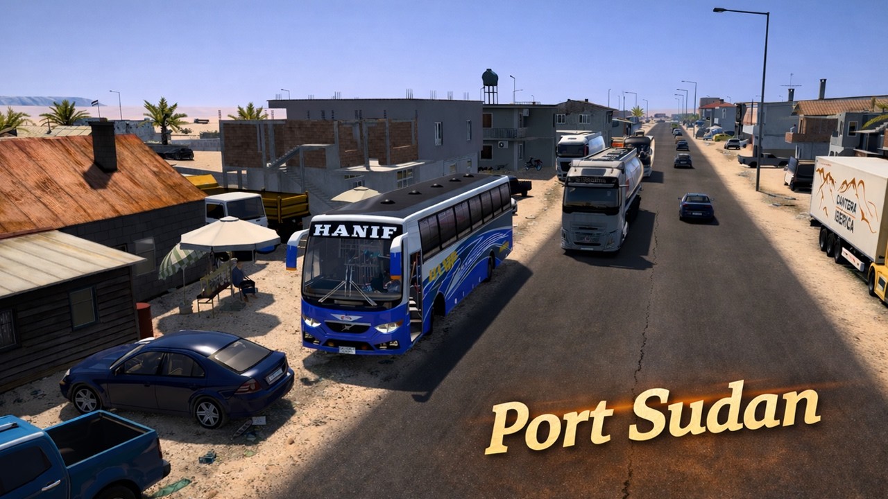 Port Sudan | Beyond | ETS2 v1.57.2.4s | Euro Truck Simulator 2 (No Commentary)