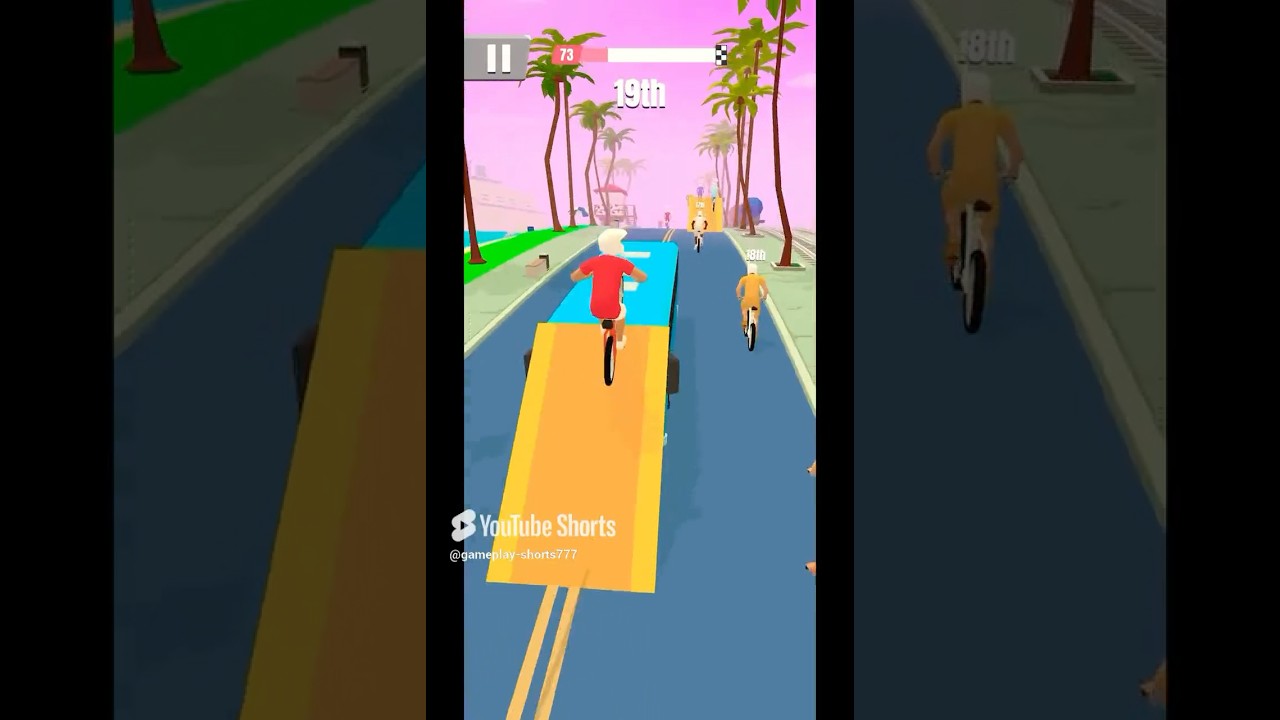 Bike Rush Gameplay iOS 🚴 | WINNER🥳 