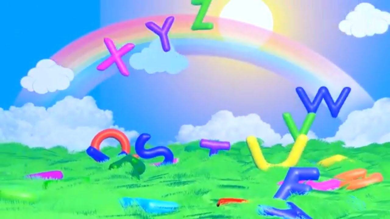 🔠 Alphabet Song 🎵 ABC song with cloud, rainbow⭐️ ABCs Sing-Along Nursery Rhymes Songs