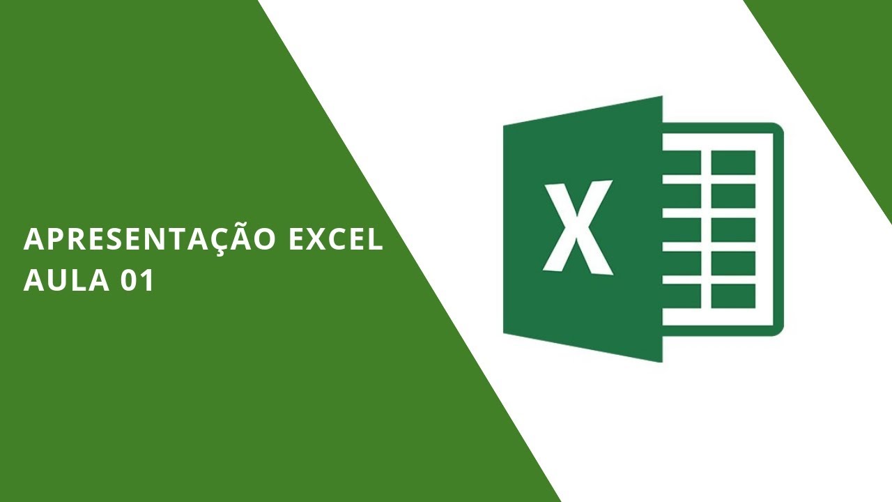 Apresentação Excel - Aula 01 - Excel - YouTube