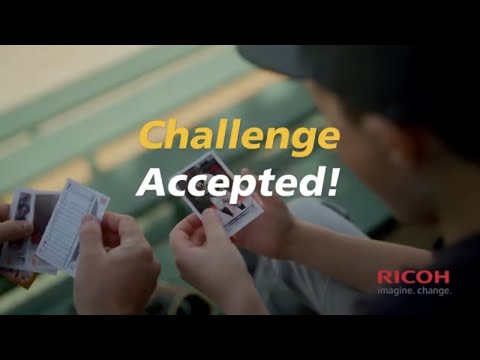 Ricoh official trading card scanning video thumbnail