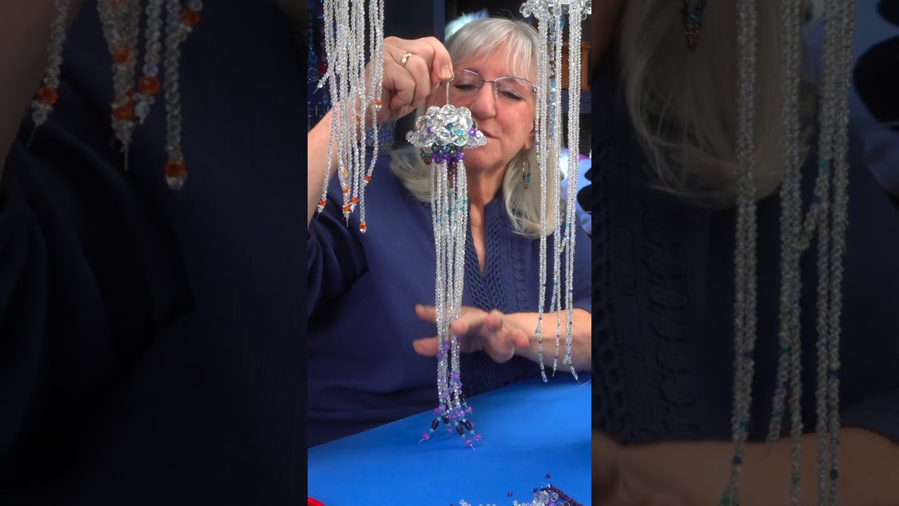 new jellies!! #fyp #bead #jewellery #beadhaul #jellyfish, jellyfish