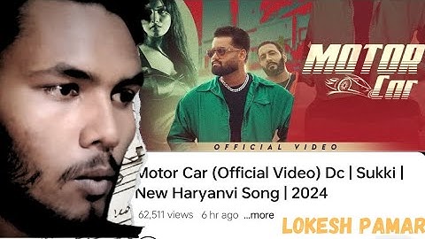 REACTING TO - Motor car (official video) Dc l Sukki l New Haryanvi Song l 2024