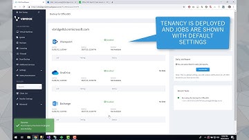 Backup for Office365 Demo