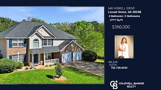 Arlene Dizon|640 Howell Drive|Locust Grove, GA|ColdwellBankerHomes.com