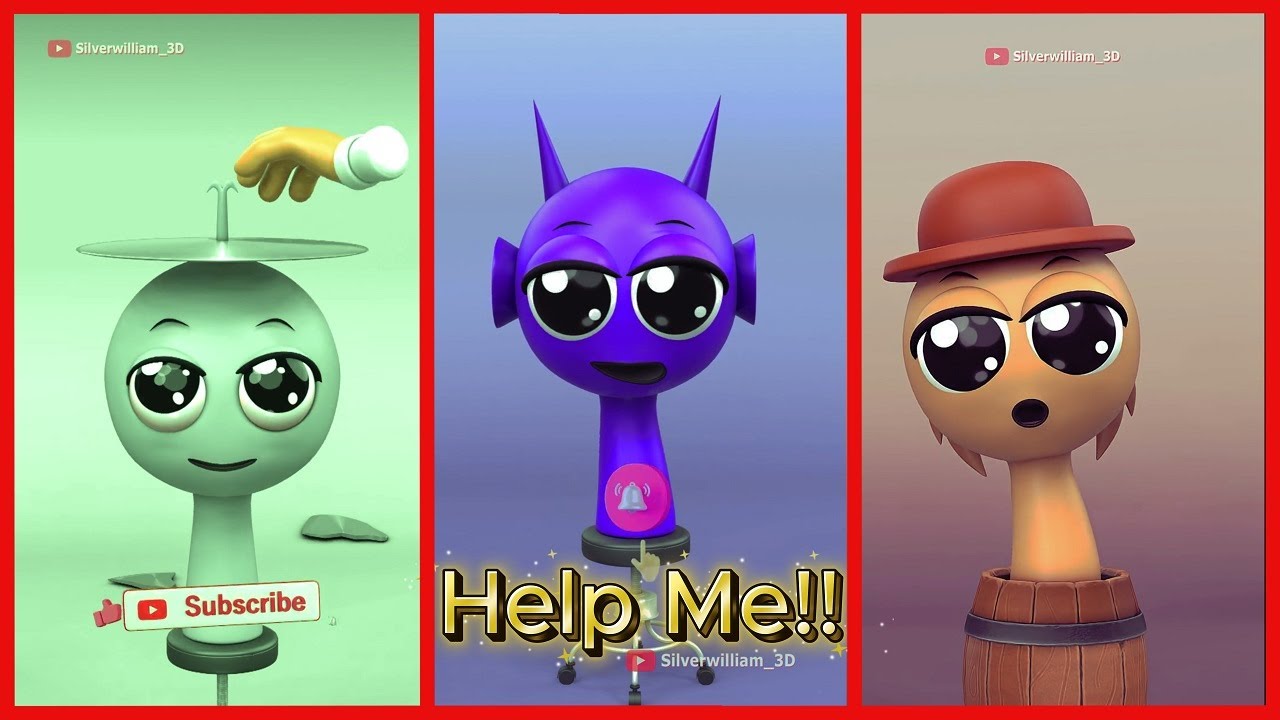 Help Clukr Please!! Incredibox Sprunki Animation #Sprunki #incredibox # ...
