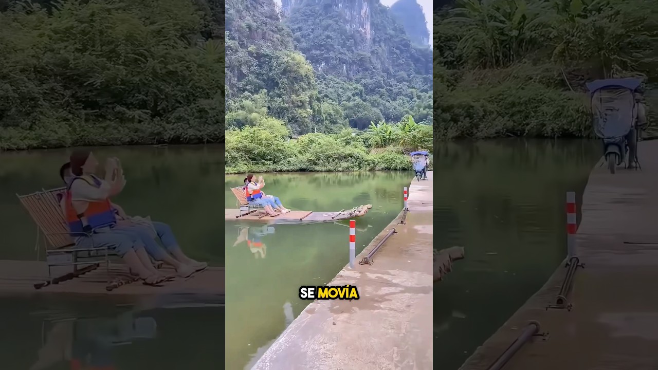 La ruta en barco más extraña 😳