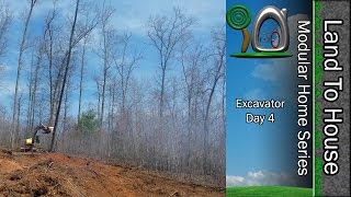 Excavator Day 4 - Modular Home #10