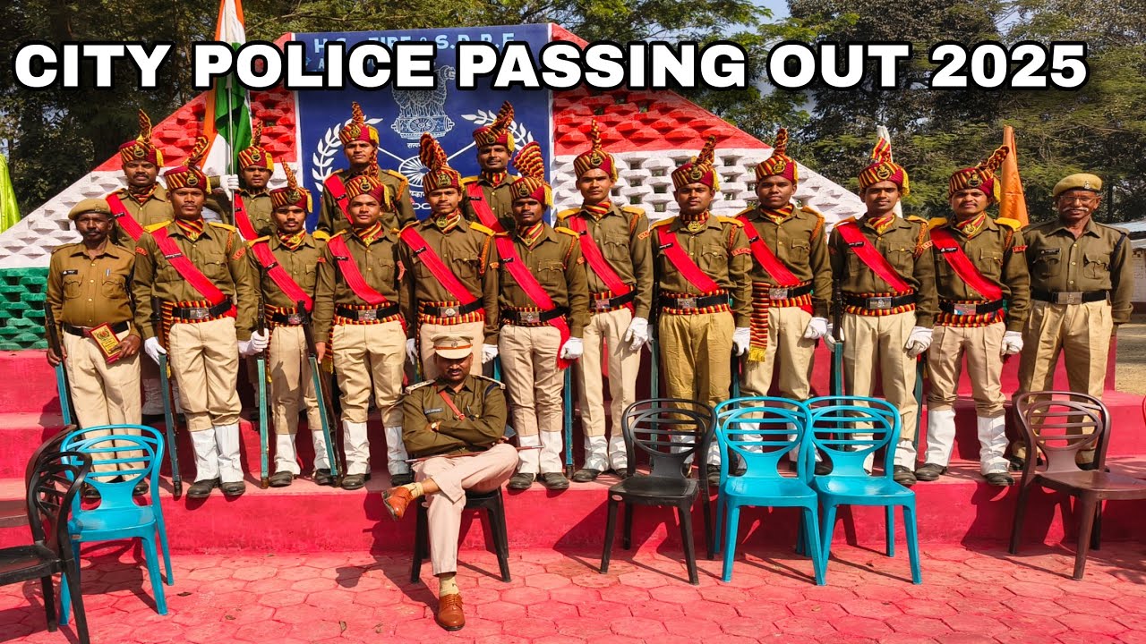 CG CITY POLICE PASSING OUT 2025 AMBIKAPUR, SARGUJA ☺️🚨 