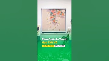 Rèm cuốn in tranh rèm cửa đẹp #shorts