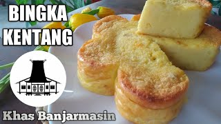 CARA MEMBUAT BINGKA KENTANG KHAS BANJARMASIN