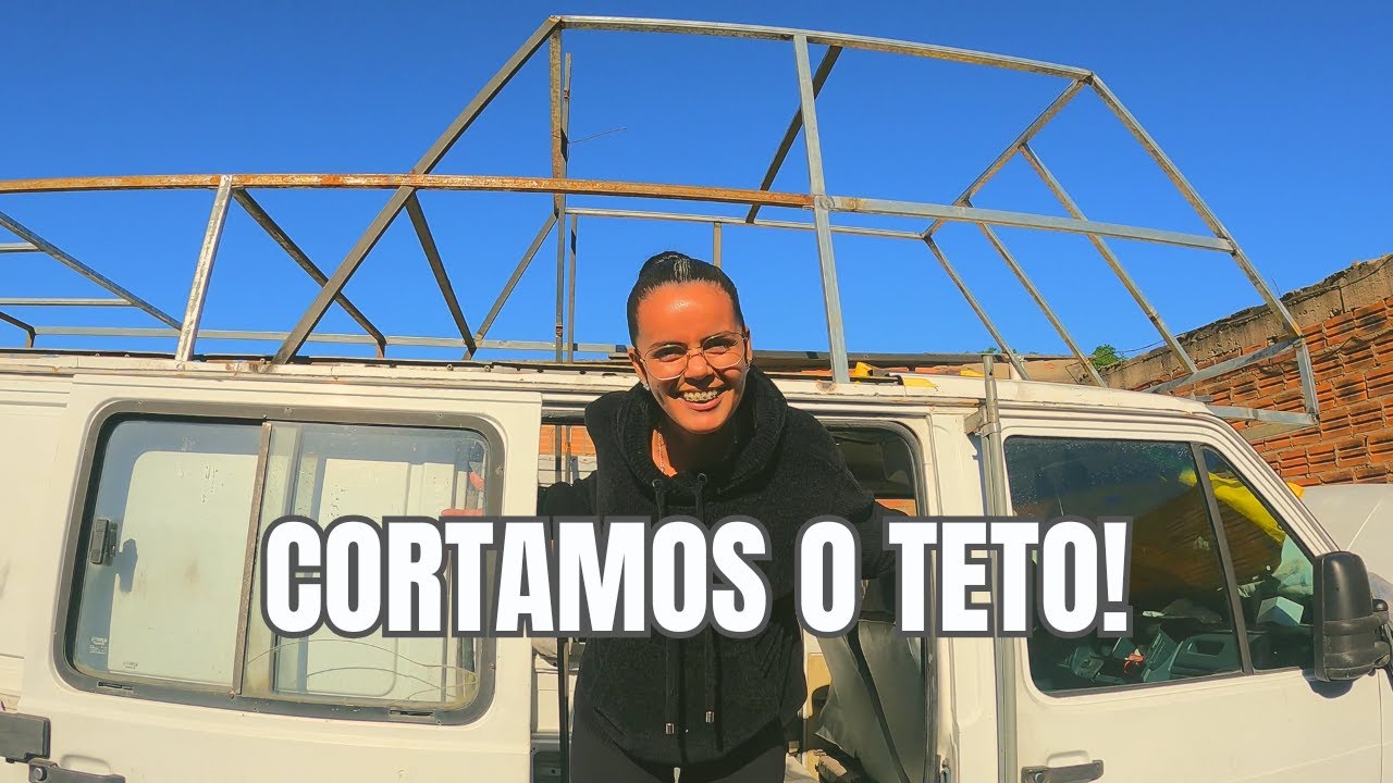 ADEUS, TETO BAIXO! 🔪 Derrubamos a Metade de Cima da Trafic (Reforma Motorhome EP. 02)