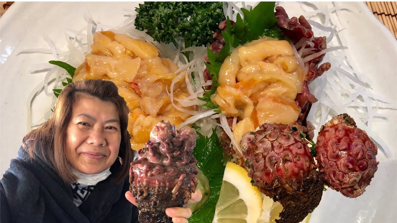 หอยโฮยะซาชิมิ อร่อยกรุบๆ‼︎