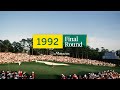 1992 Masters Tournament Final Round Broadcast